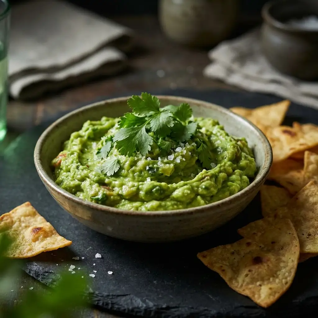 Guacamole con tostitos